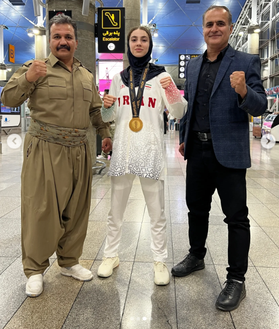 روژان بهنامی حریف ویتنامی را با نتیجه ۳۰ بر ۲۶ شکست داد