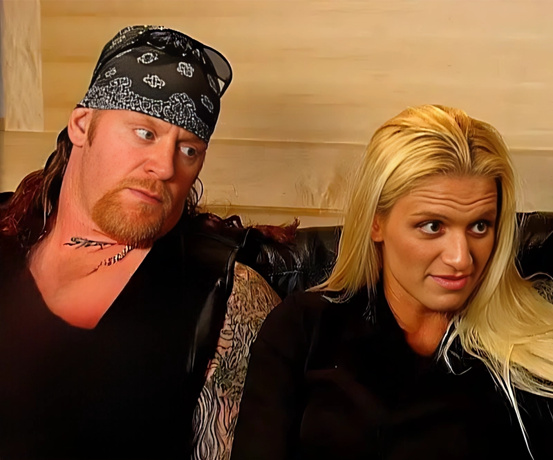 عکس آندرتیکر و همسرش