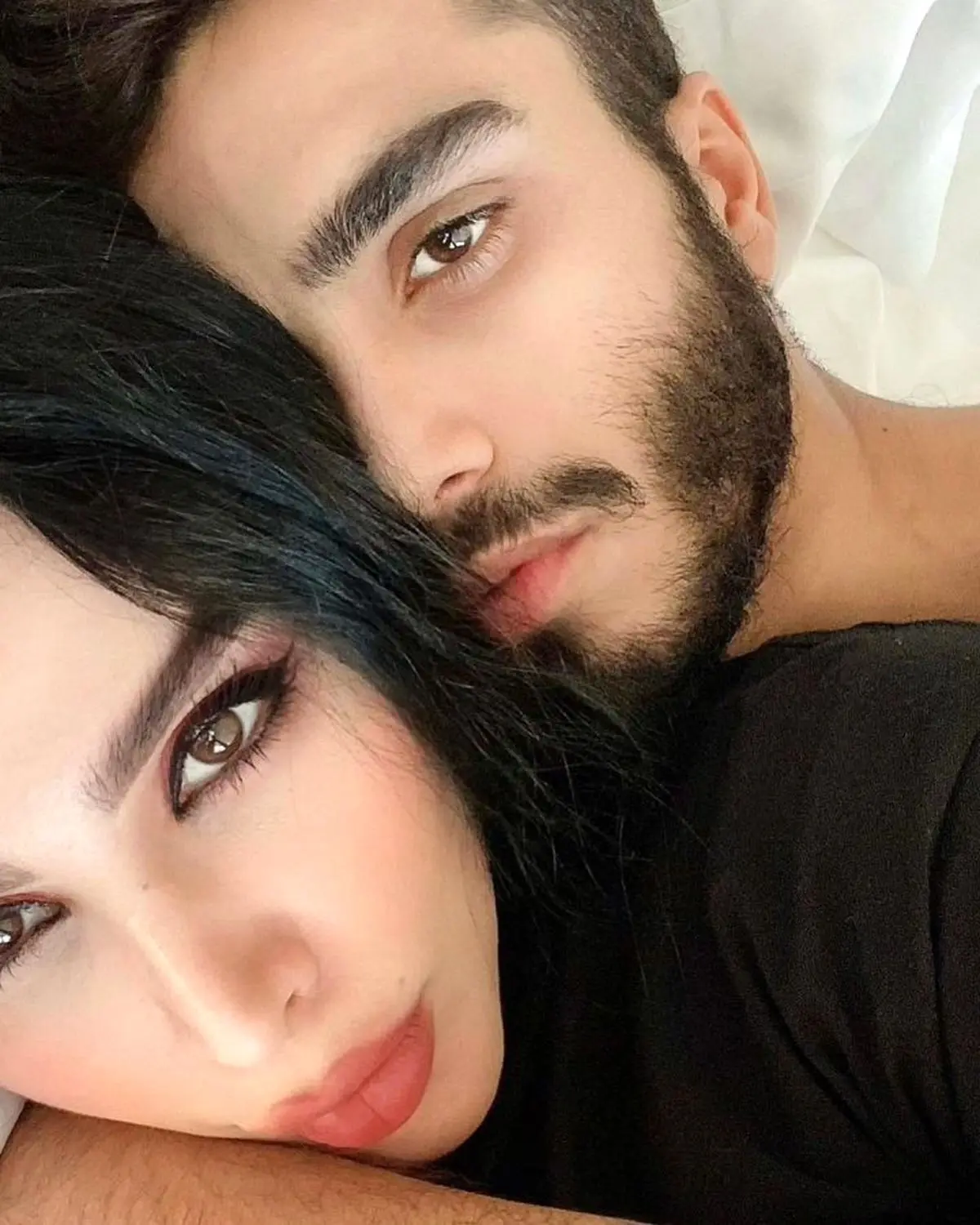 عکس دنیا جهانبخت و مهراد جم