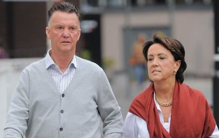 لوئیس فان گال و همسرش تروس لوئیس فان گال و همسرش تروس