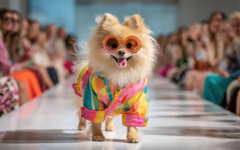 تصاویر از فشن‌شوی حیوانات در چین