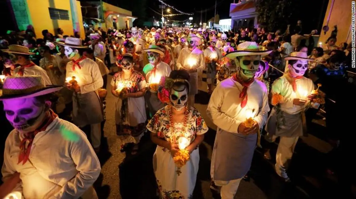 زمان جشن روز مردگان